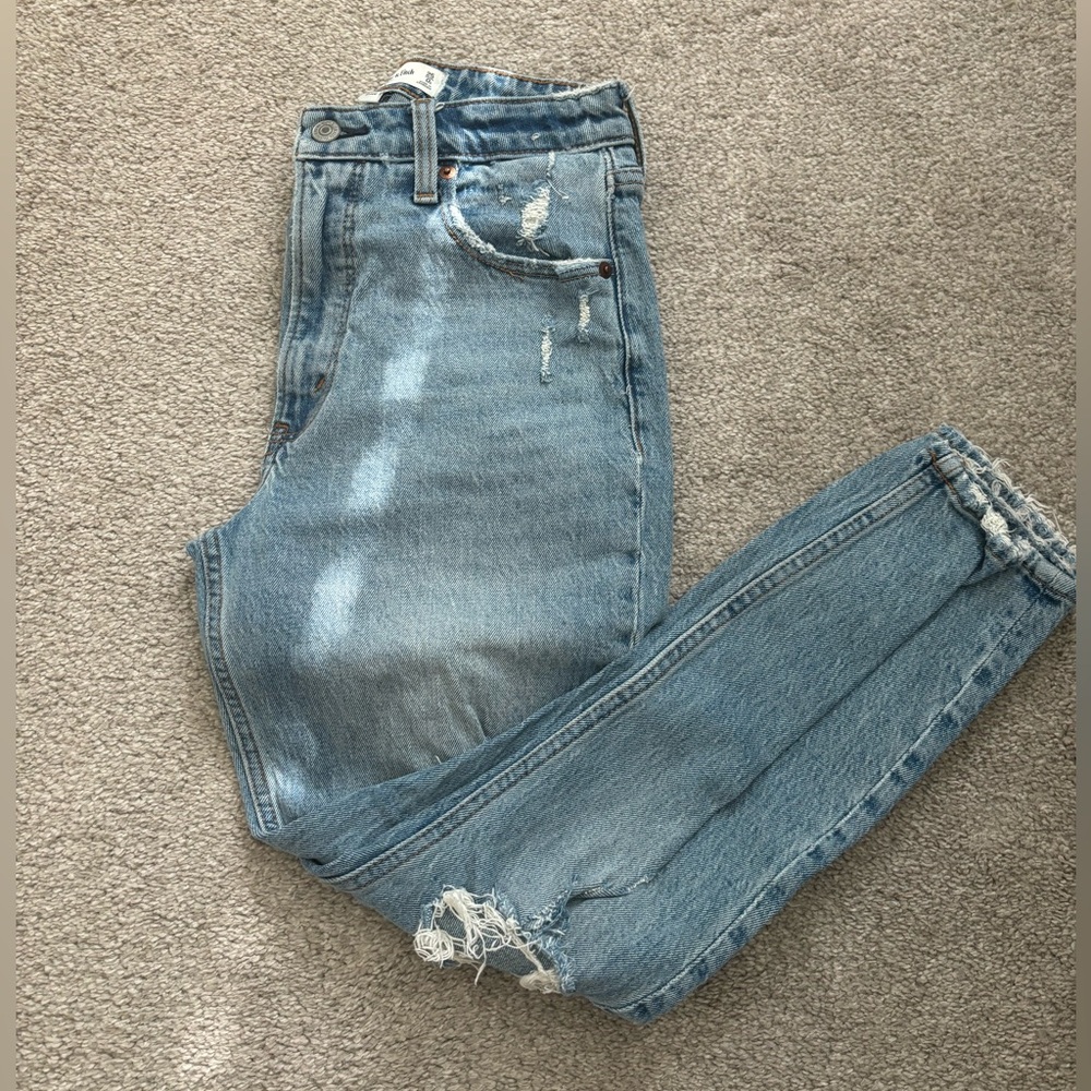 Abercrombie & Fitch Skinny High Rise Curve Love Jeans